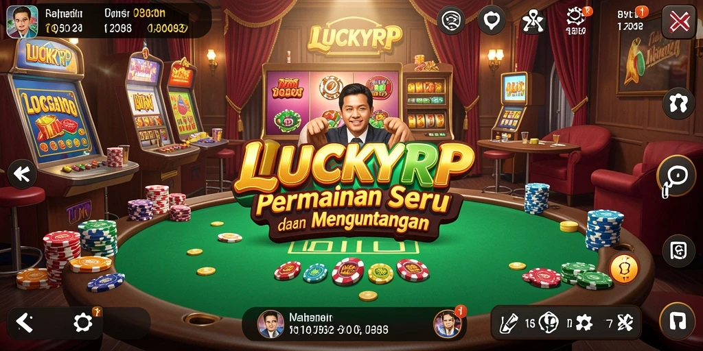 Tampilan gameplay Kasino yang menarik dan menghibur di LUCKYRP.