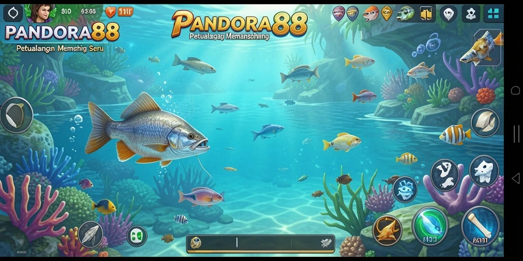 Screenshot PANDORA88 menampilkan suasana memancing yang menakjubkan.