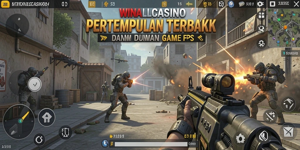 Tampilan menegangkan dari gameplay <strong>WINALLCASINO</strong> saat pertempuran berlangsung.