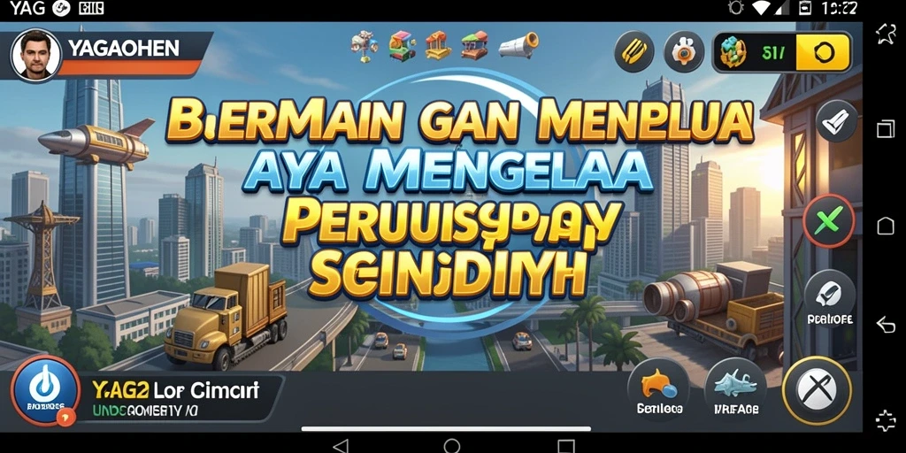 Gameplay YAGAOHEN yang menarik dan penuh strategi bisnis.
